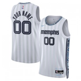 Camiseta Hombre NBA Memphis Grizzlies Personalizadas 2025-26 Nike City Edition Gris Swingman